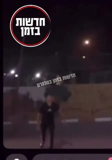 נופל על מכונית נוסעת