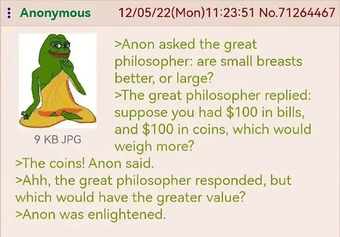 Small Breasts or Large