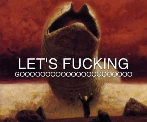 Let's Fucking Goooo Reaction