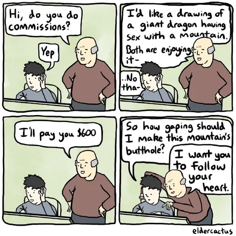 The Commission Gets Weird