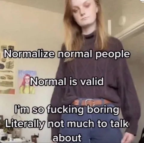 Normal Is Valid but Boring