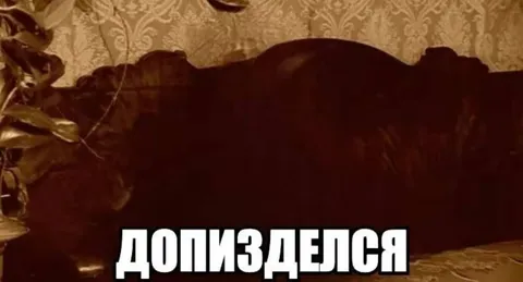 Допизделся — лежи теперь