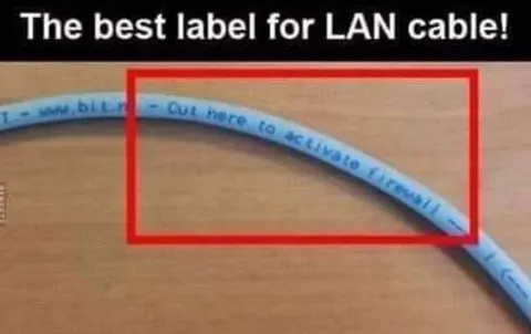 The Best LAN Cable Label