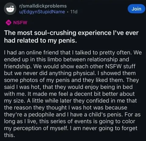 Child's Penis Misunderstanding