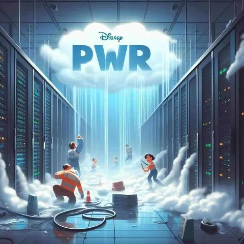 Disney PWR Server Room