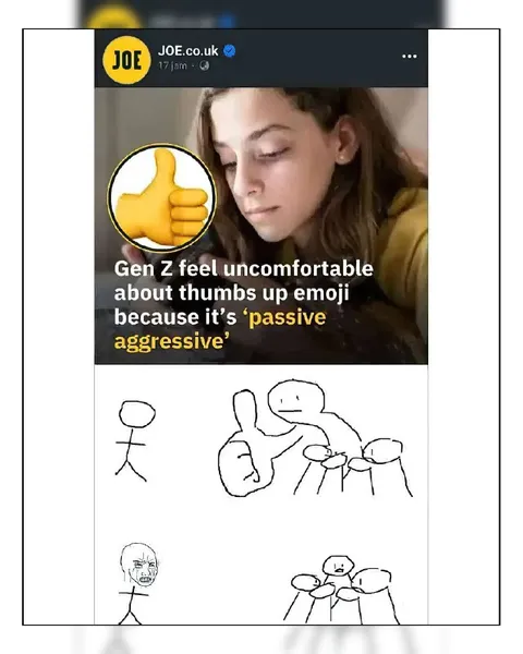 Gen Z Hates Thumbs Up