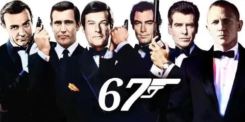 Шесть Джеймсов Бондов и 67