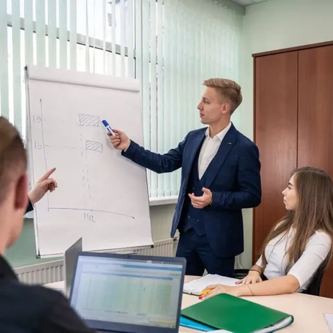 Сложная презентация на работе