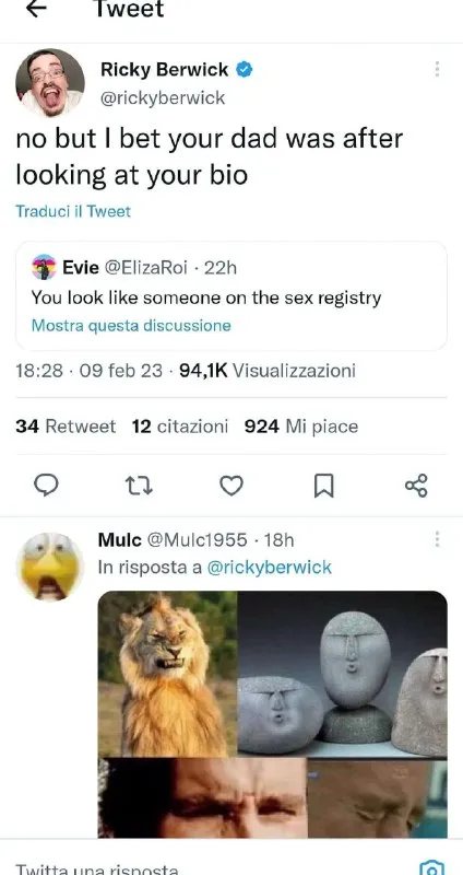 Dad Saw Your Bio