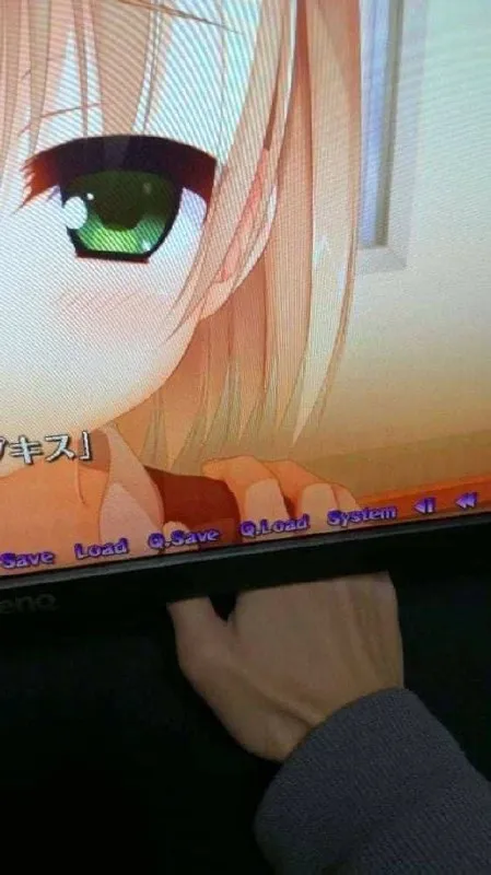画面越しのキス