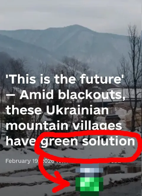 Ukrainian Villages Have Green Solution