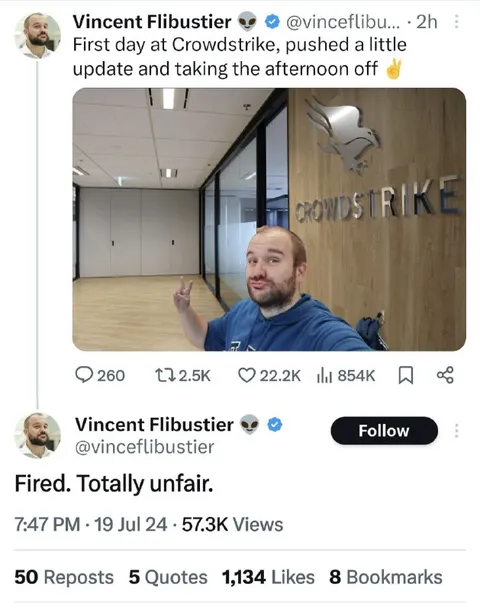 First Day at CrowdStrike