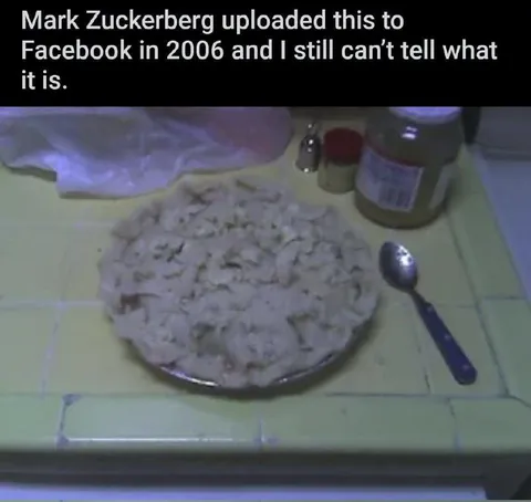 Mark Zuckerberg Mystery Dish