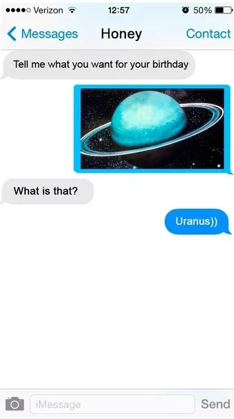 Uranus Birthday Gift