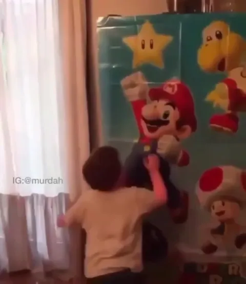 Mario Birthday Game Over