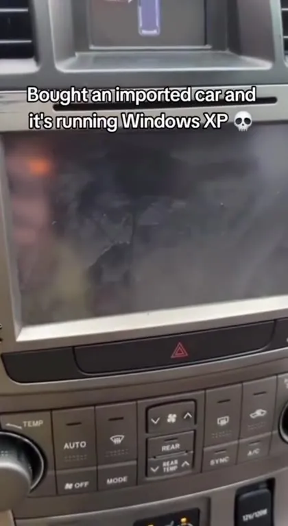 Imported Car Runs Windows XP