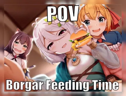 POV Borgar Feeding Time