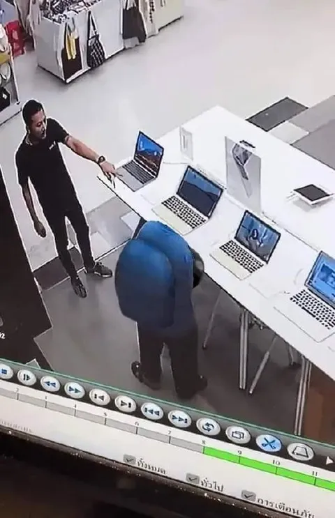 Неловкая кража ноутбука