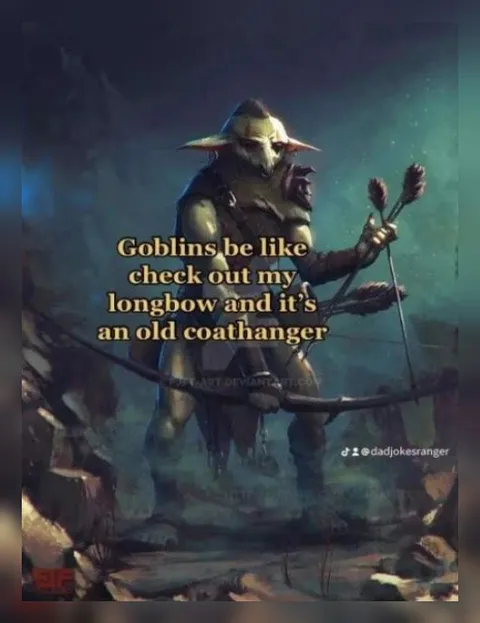 Goblin Old Coat Hanger Longbow