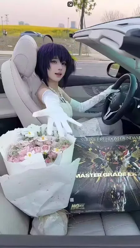 Anime Bride With Gundam Kit