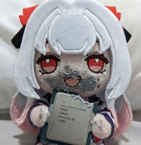 Anime Doll Eats a CPU
