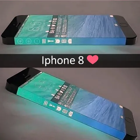 iPhone 8 с сердечком