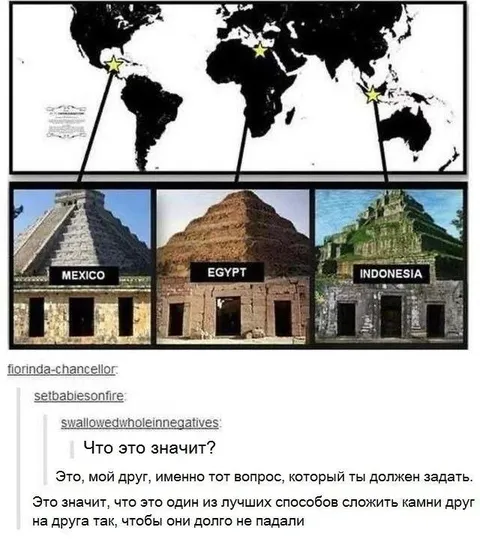 Лучший способ сложить камни