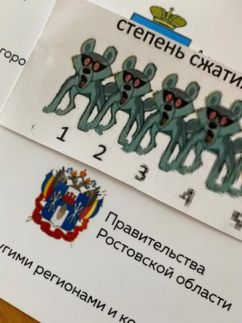 Шкала степени скатывания