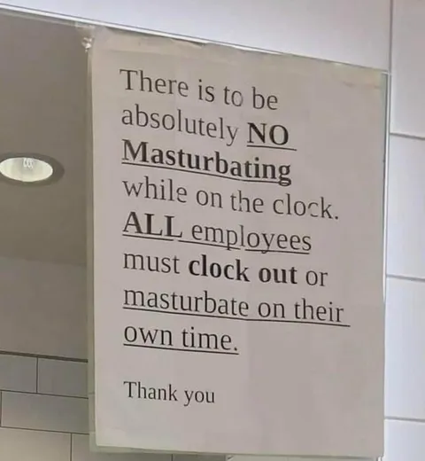 Masturbate on Your Own Time