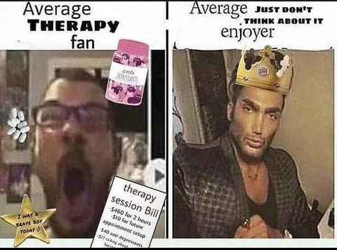 Average Therapy Fan vs Enjoyer