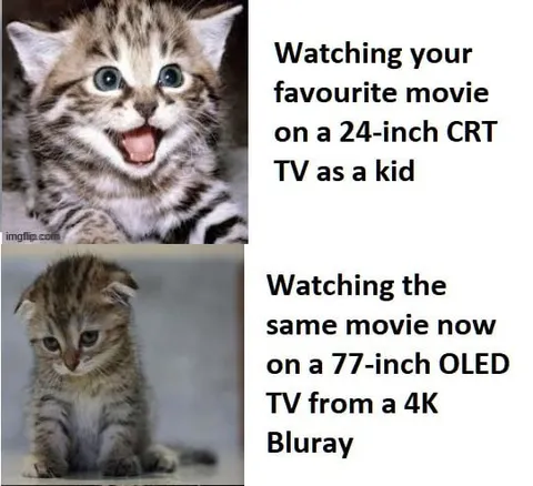 Childhood Movie Magic vs 4K Reality