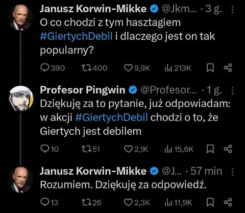 Giertych jest debilem