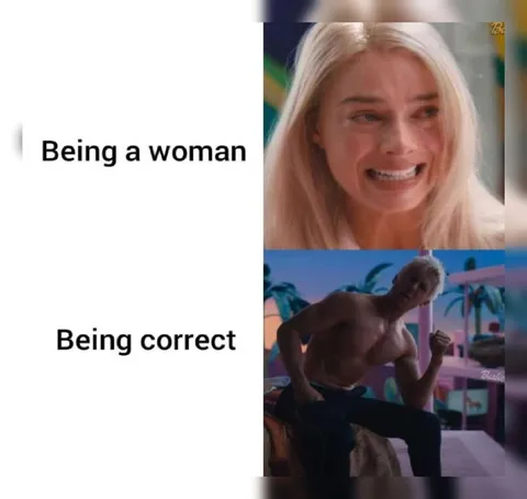 Being a Woman Being Correct