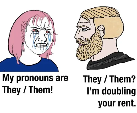 Pronouns Double Your Rent