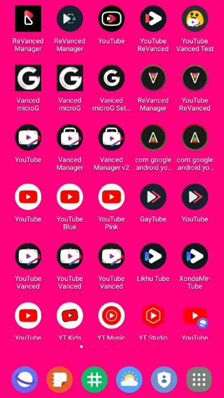 YouTube Clone App Grid