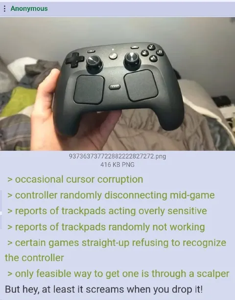 Steam Controller Feature List