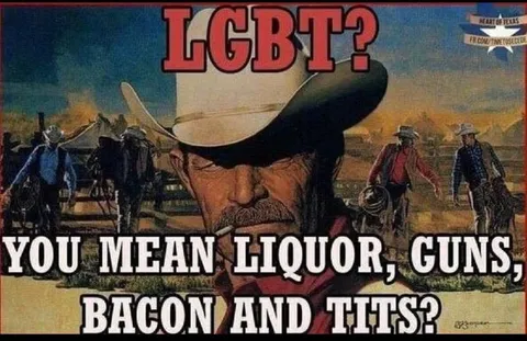 Cowboy Misunderstands LGBT