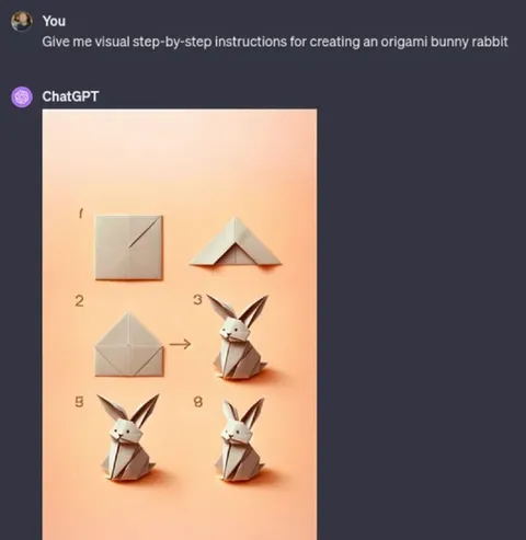 AI Origami Bunny Instructions