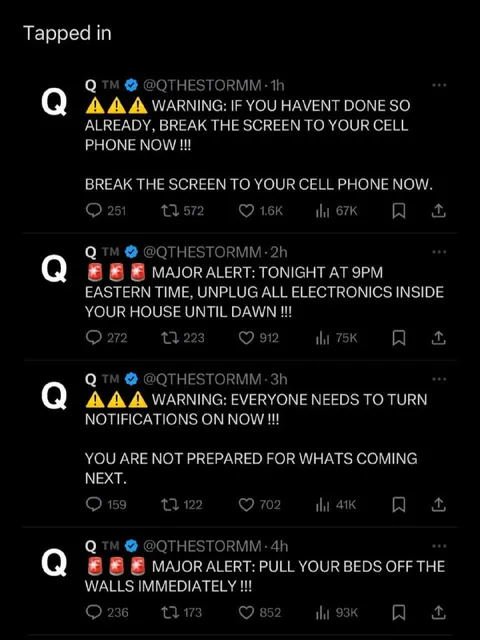 Break the Screen to Your Cell Phone