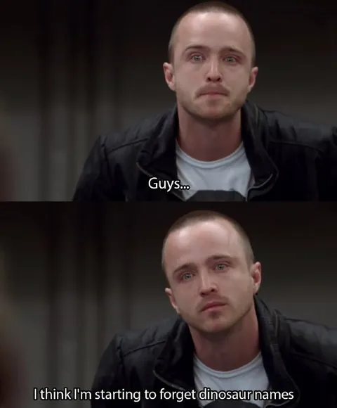 Jesse Forgets Dinosaur Names