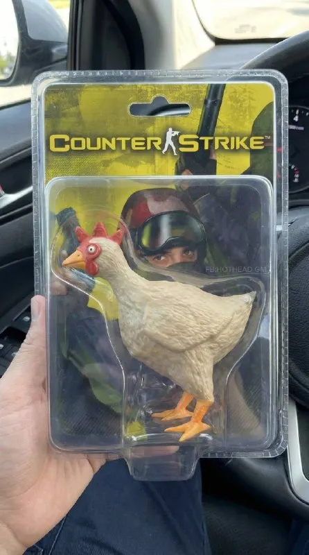 Counter-Strike Chicken Action Figure
