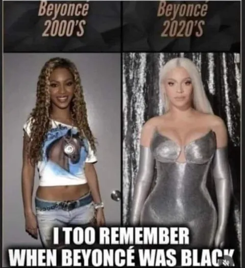 Beyoncé Then and Now
