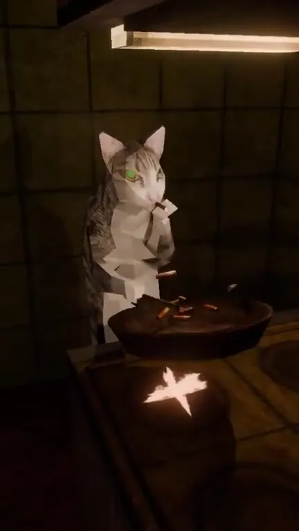 Cat Frying Cigarettes to T.A.T.u.