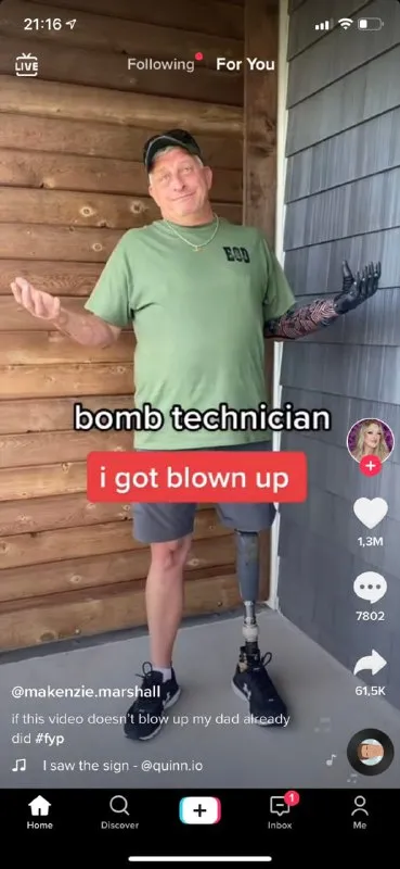 Bomb Technician Got Blown Up