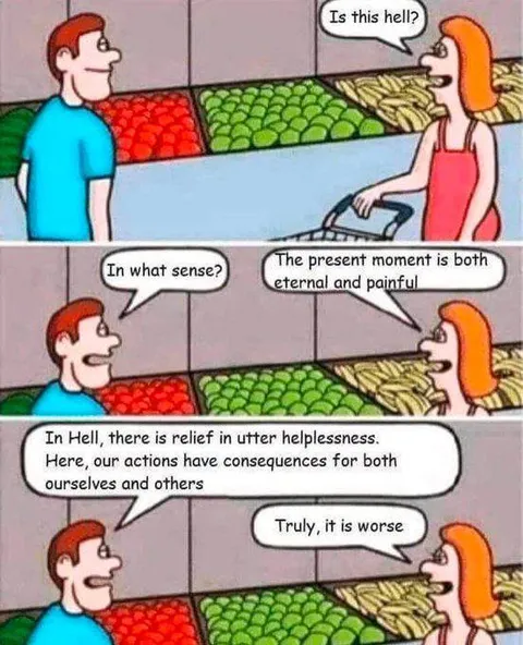 The Present Moment Is Worse