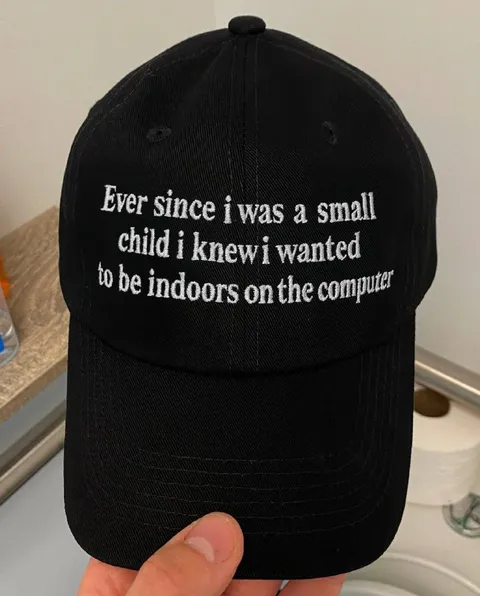 Wanted to Be Indoors on the Computer