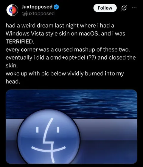 Windows Vista MacOS Nightmare
