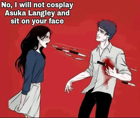 No, I will not cosplay Asuka
