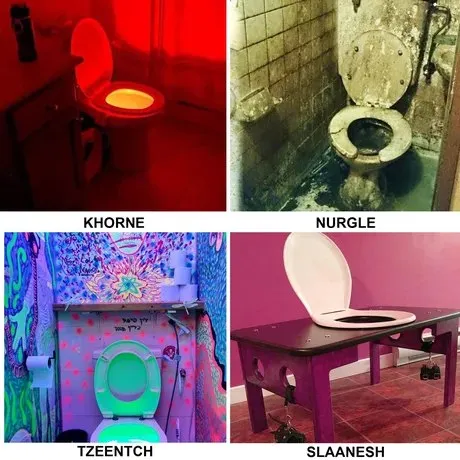 Chaos Gods Toilets