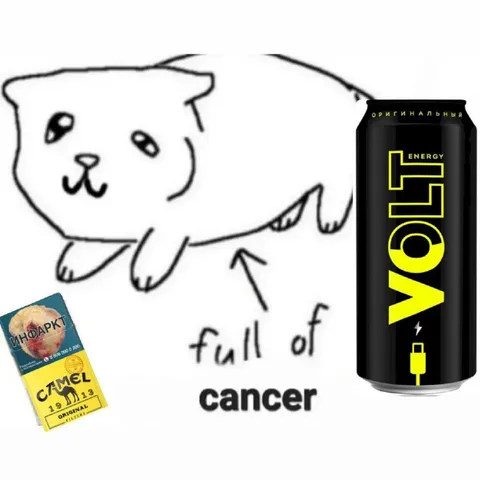 Cat Full of Cancer